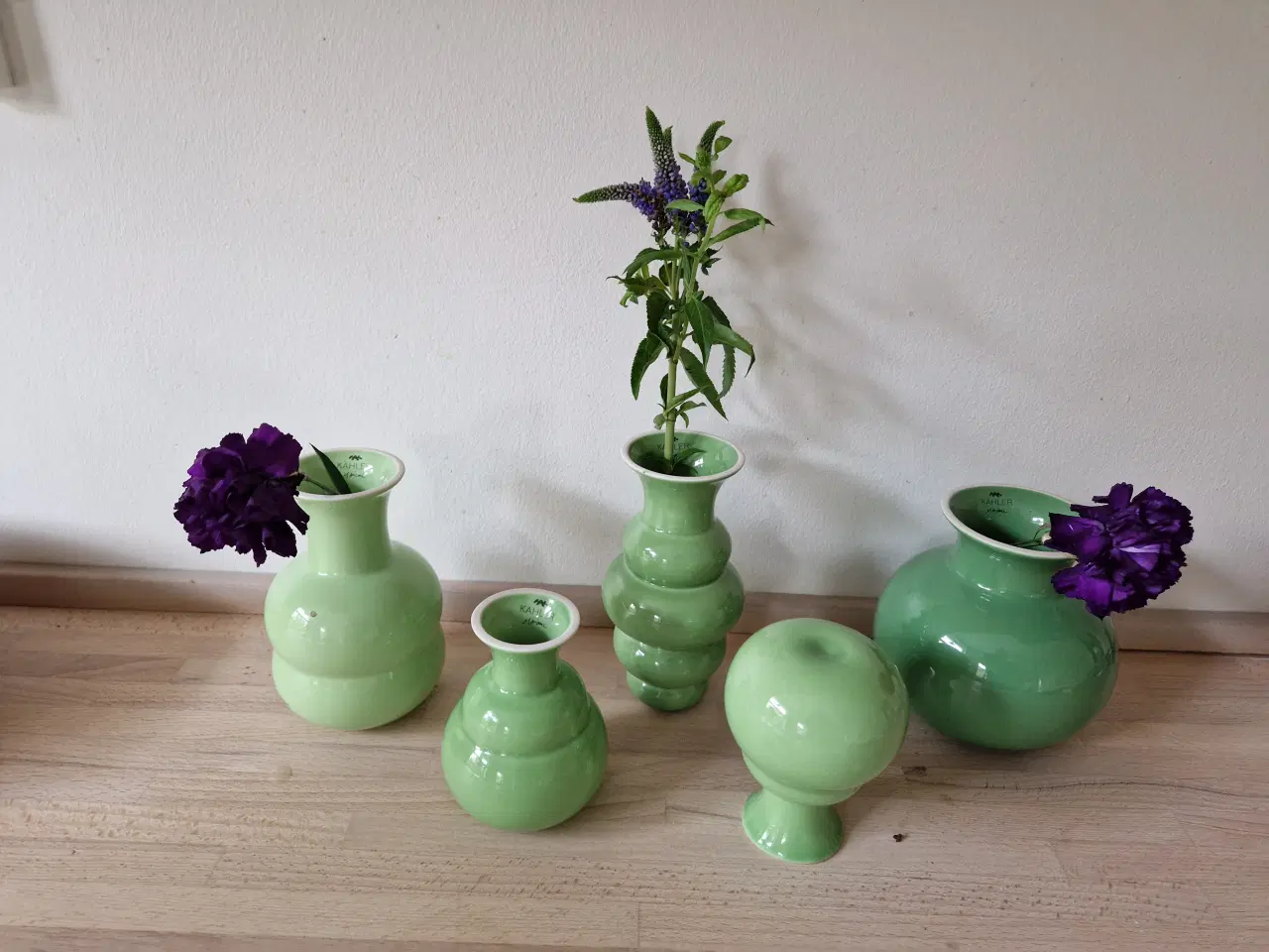 Billede 1 - 6 Kähler vaser