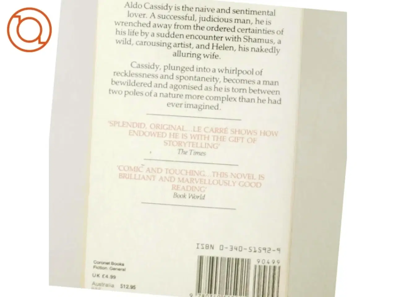 Billede 3 - The naive and sentimental lover af John Le Carré (Bog)