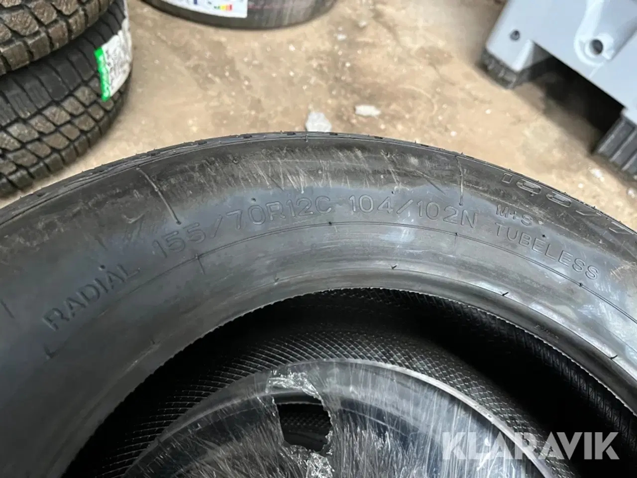 Billede 3 - Dæk Nankang 155/70R12C DOT 10CJ