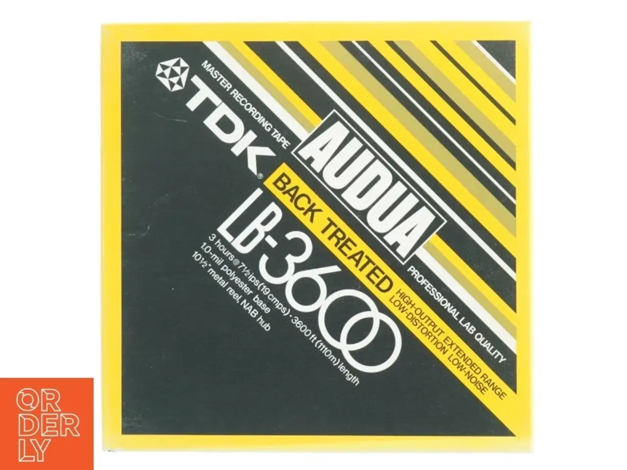 Billede 1 - TDK Audua LB-3600 Master Recording Tape på NAB metalspole (str. 28 x 28 x 2 cm)