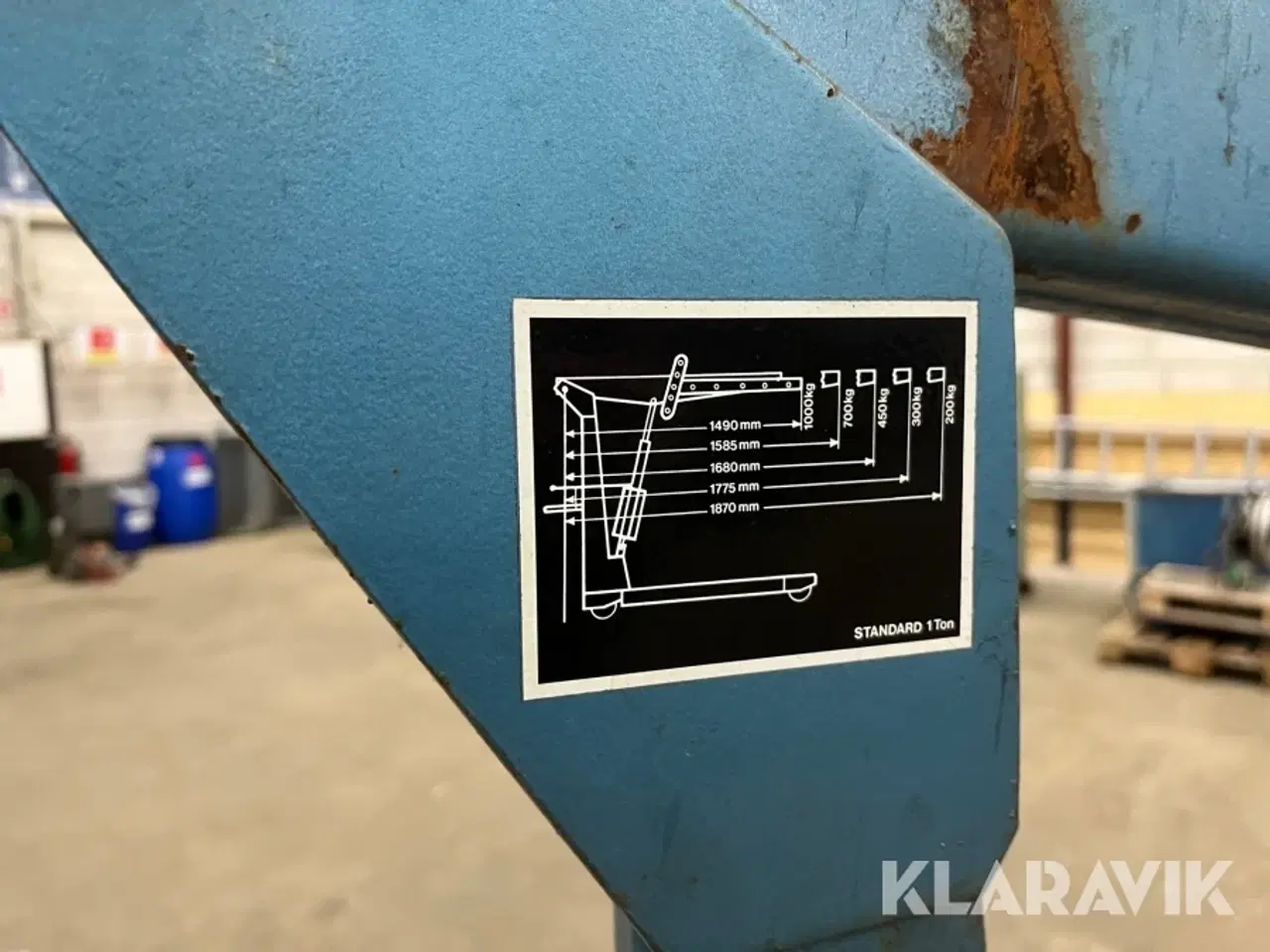 Billede 11 - Giraf kran AC Hydraulics W10