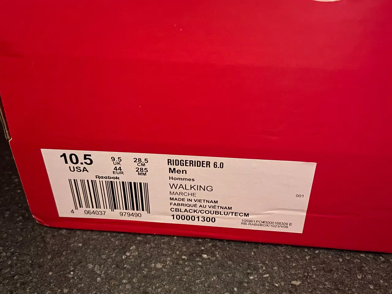 Billede 2 - Reebok Ridgerider 6.0 sneakers str 44 sort