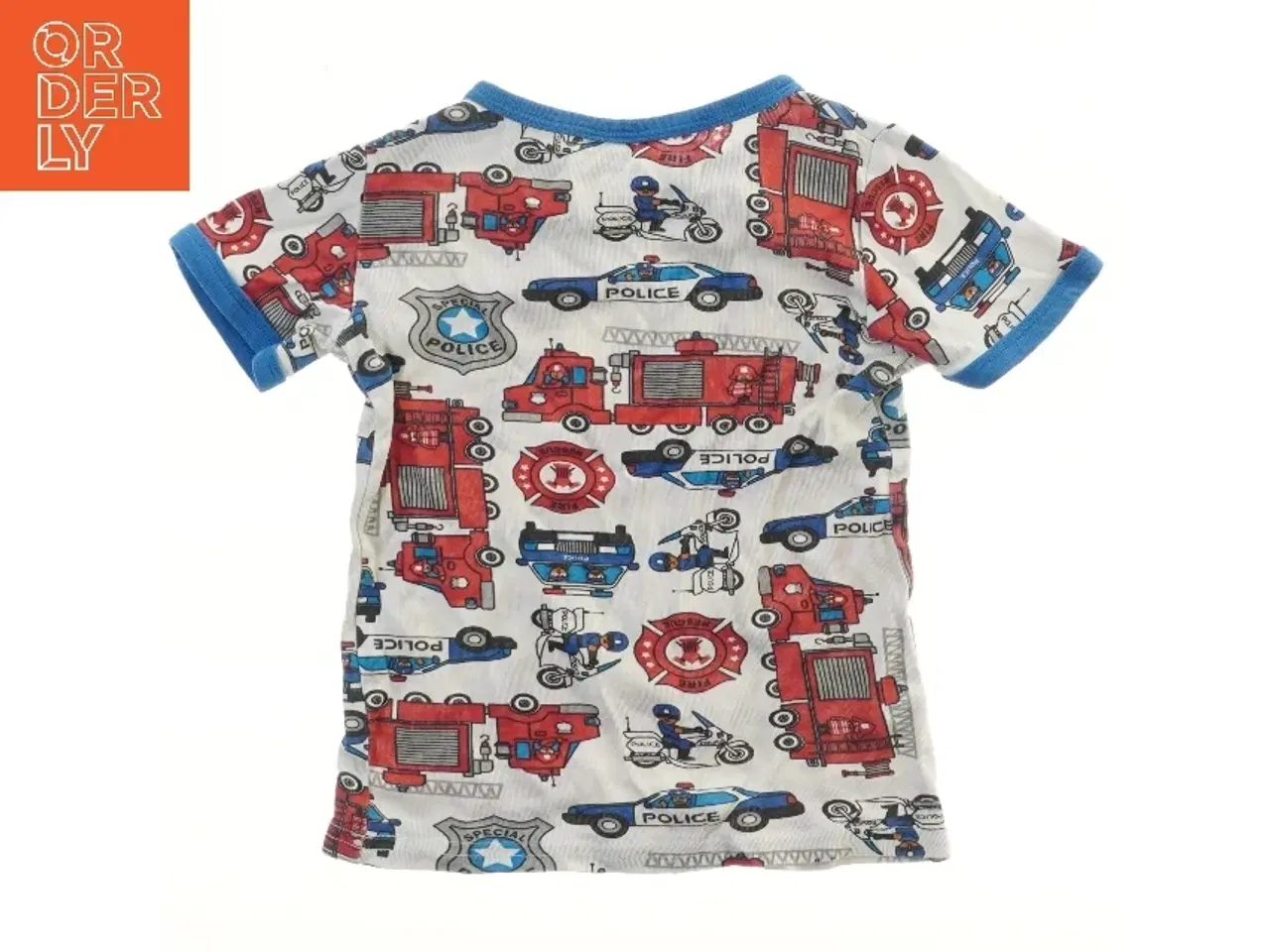 Billede 2 - Børne T-shirt med køretøjsprint fra H&M (str. 98)