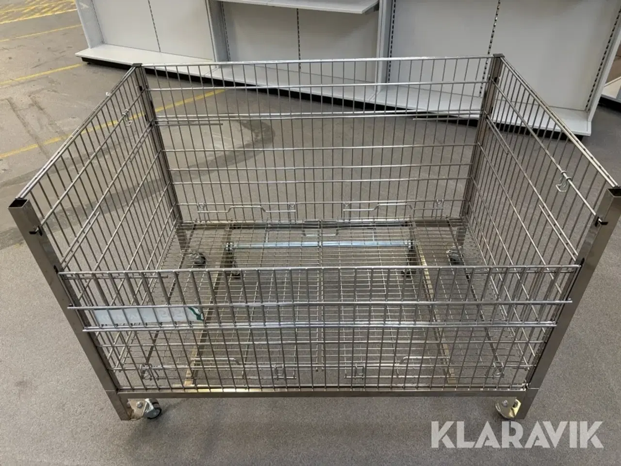 Billede 4 - Butiksinventar / metalburer 105 styk