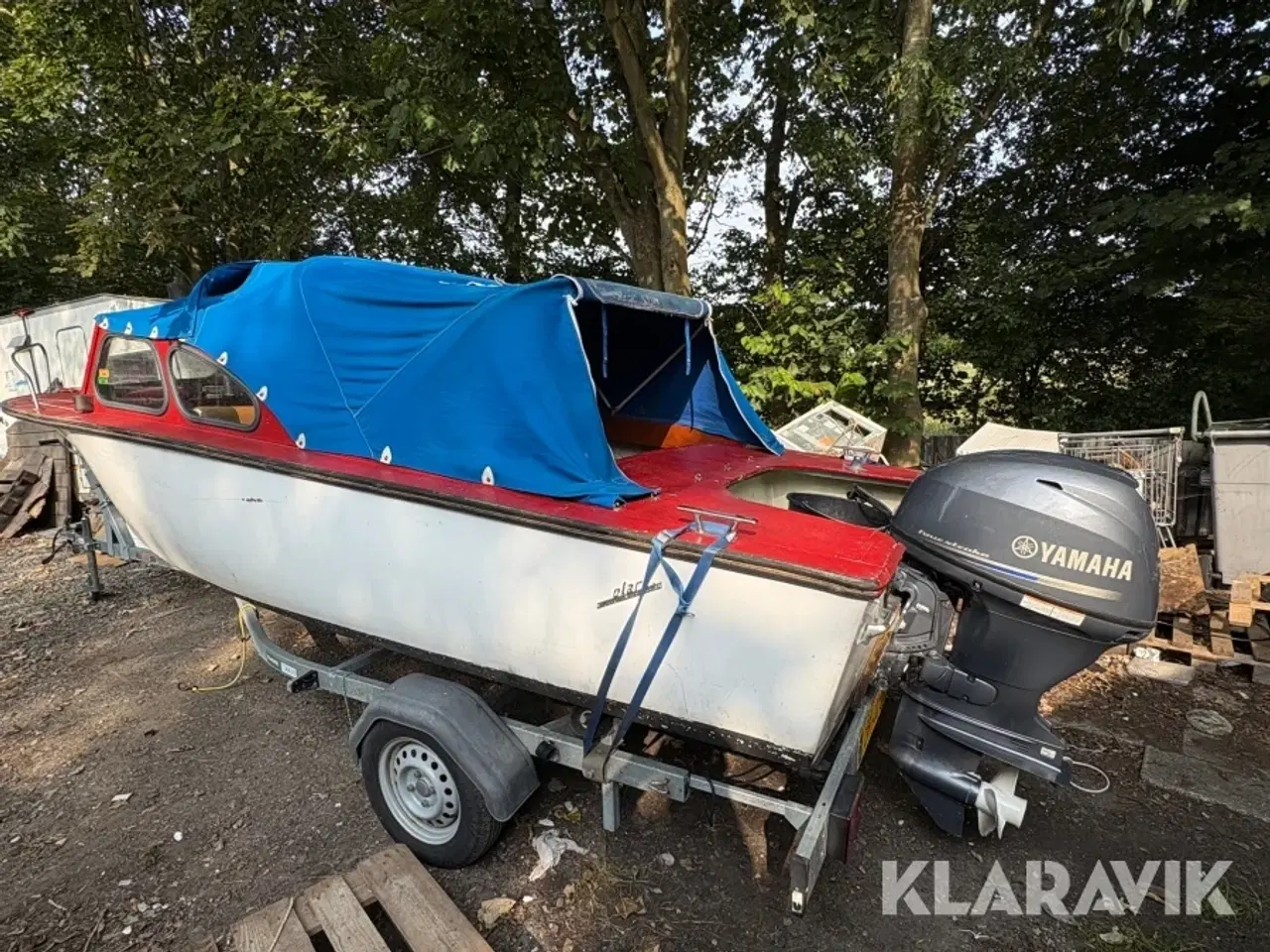 Billede 5 - Speedbåd med Brenderup trailer Polar 17