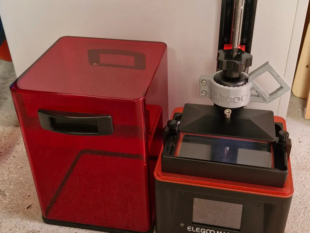 Billede 1 - Resin 3d-printer med rense- og UV-maskine + resin