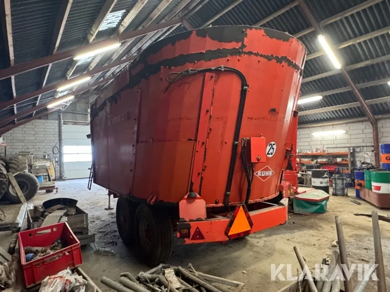 Billede 4 - Foderblander Kuhn EUV170