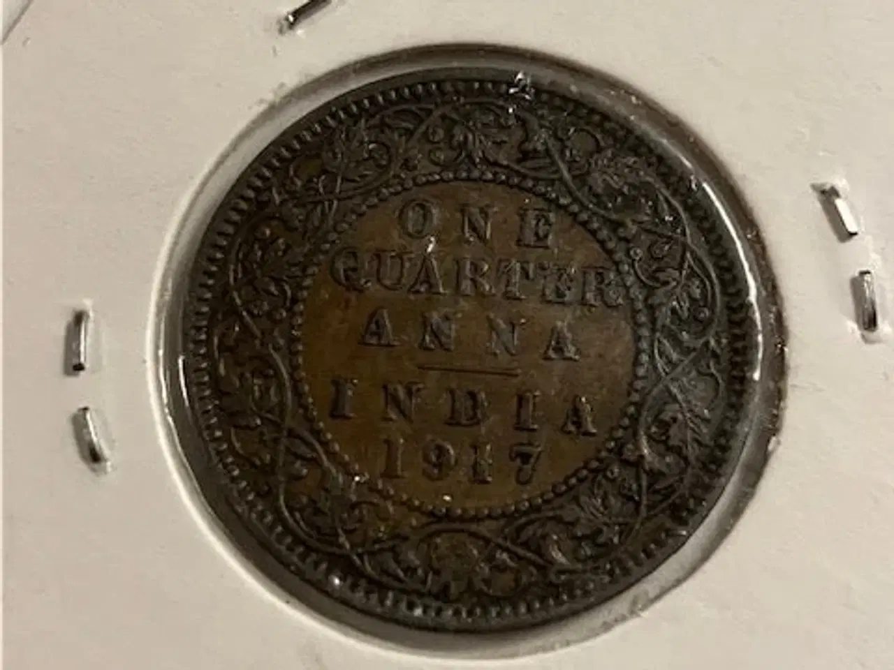 Billede 1 - One Quarter Anna India 1917