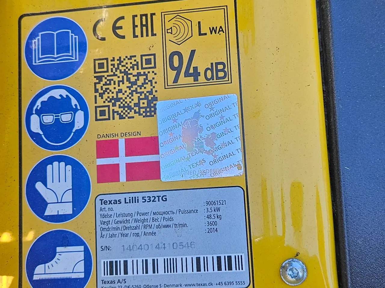 Billede 1 - Texas havefræser