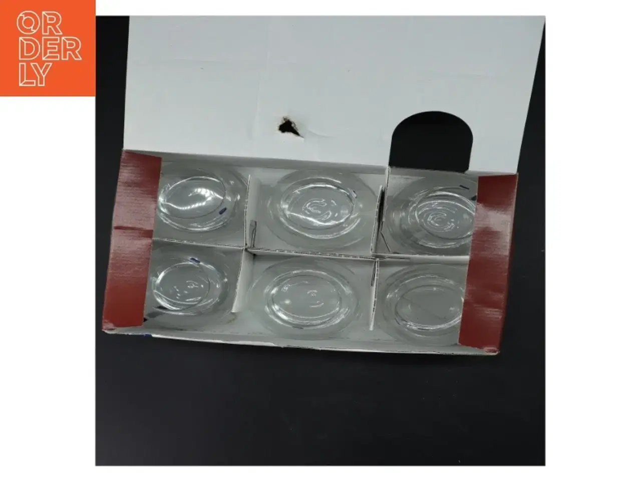 Billede 4 - Sæt af 6 romglas fra Lyngby Glas (str. Ø. 5,5 cm. længde. 9 cm)