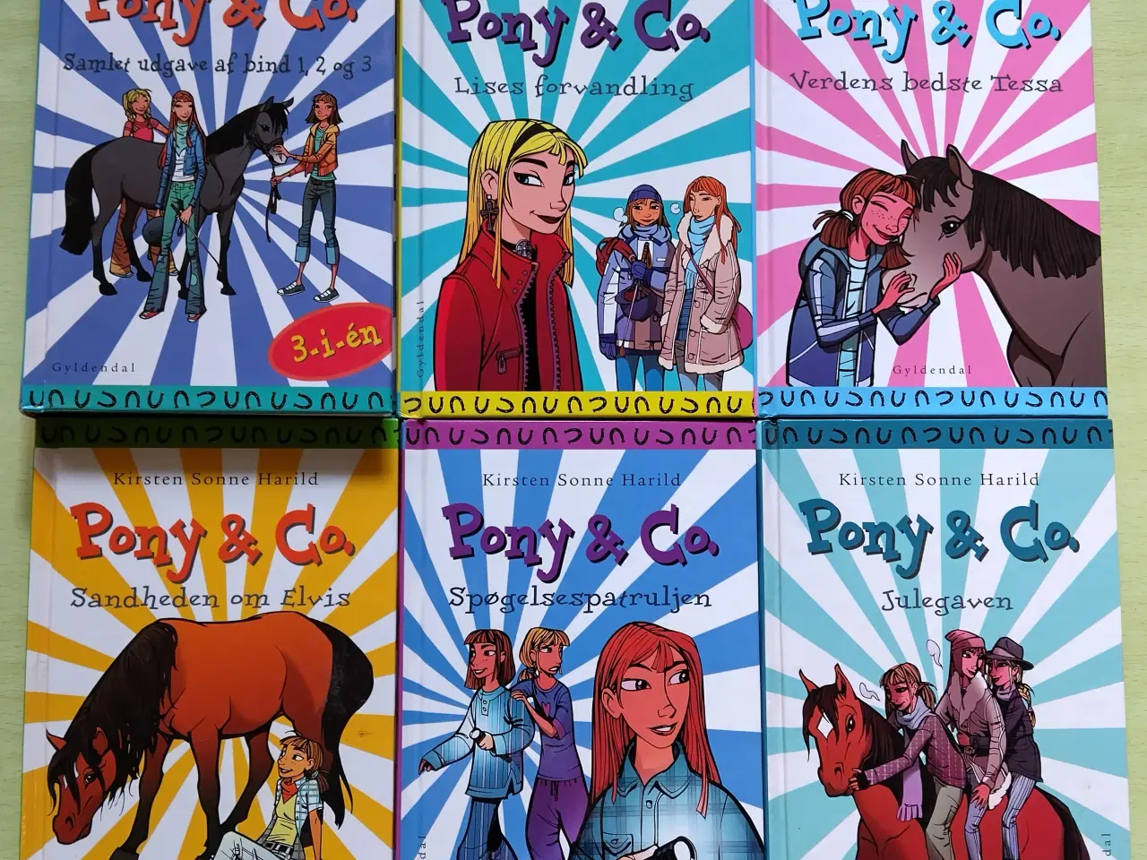 Billede 1 - Pony & Co 1- 2- 3- 4- 6- 8- 9- 10
