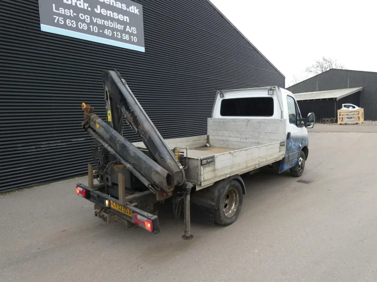 Billede 5 - Iveco Daily KRANBIL 3,0 D 35C15L, 5-g 146HK Ladv./Chas. Man.