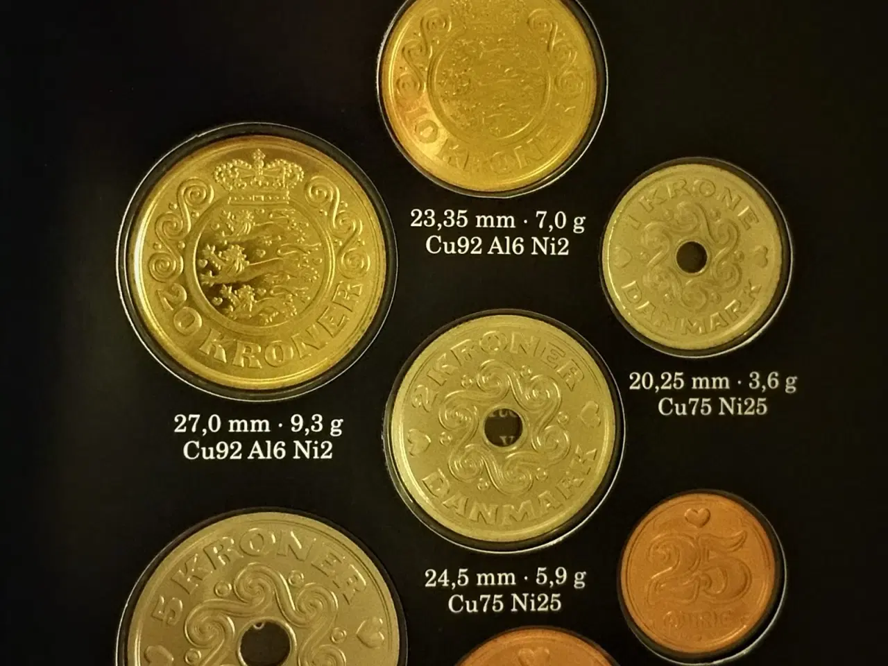 Billede 3 - DET KGL MØNTSÆT 1998  Margrethe II TOP Stand! 