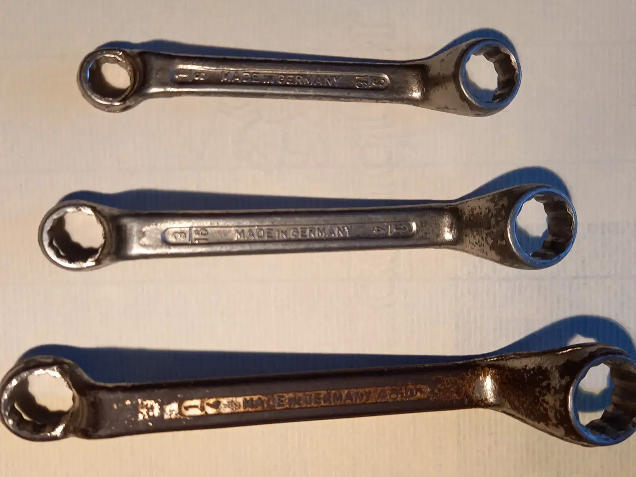 Billede 2 - Antikke" ringnøgler ukendt fabrikat