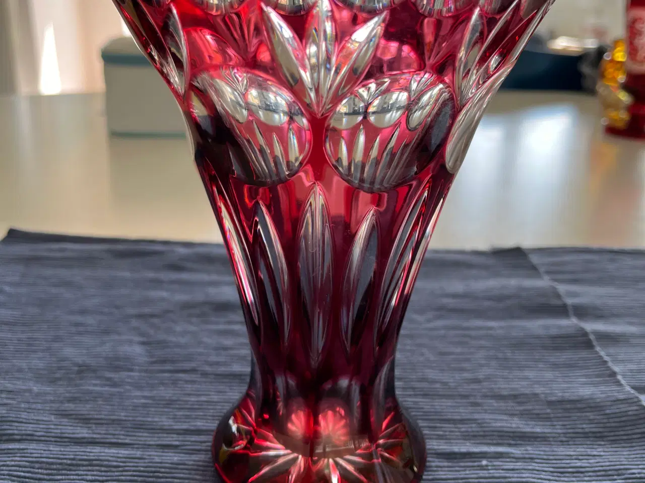 Billede 1 - Vase Bøhmisk krystal