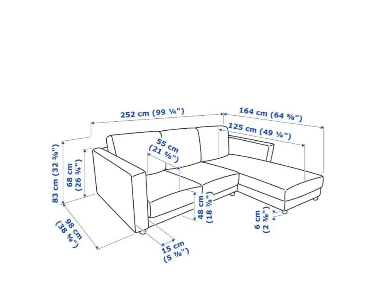 Billede 3 - VIMLE sofa - Ikea