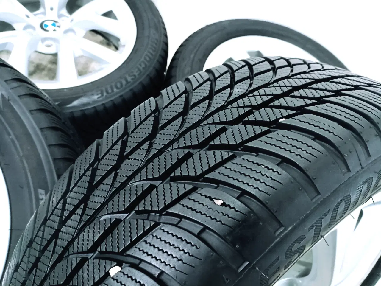 Billede 7 - 5x112 17" ET39 nav 66,6ø BMW vintersæt inkl.TPMS -