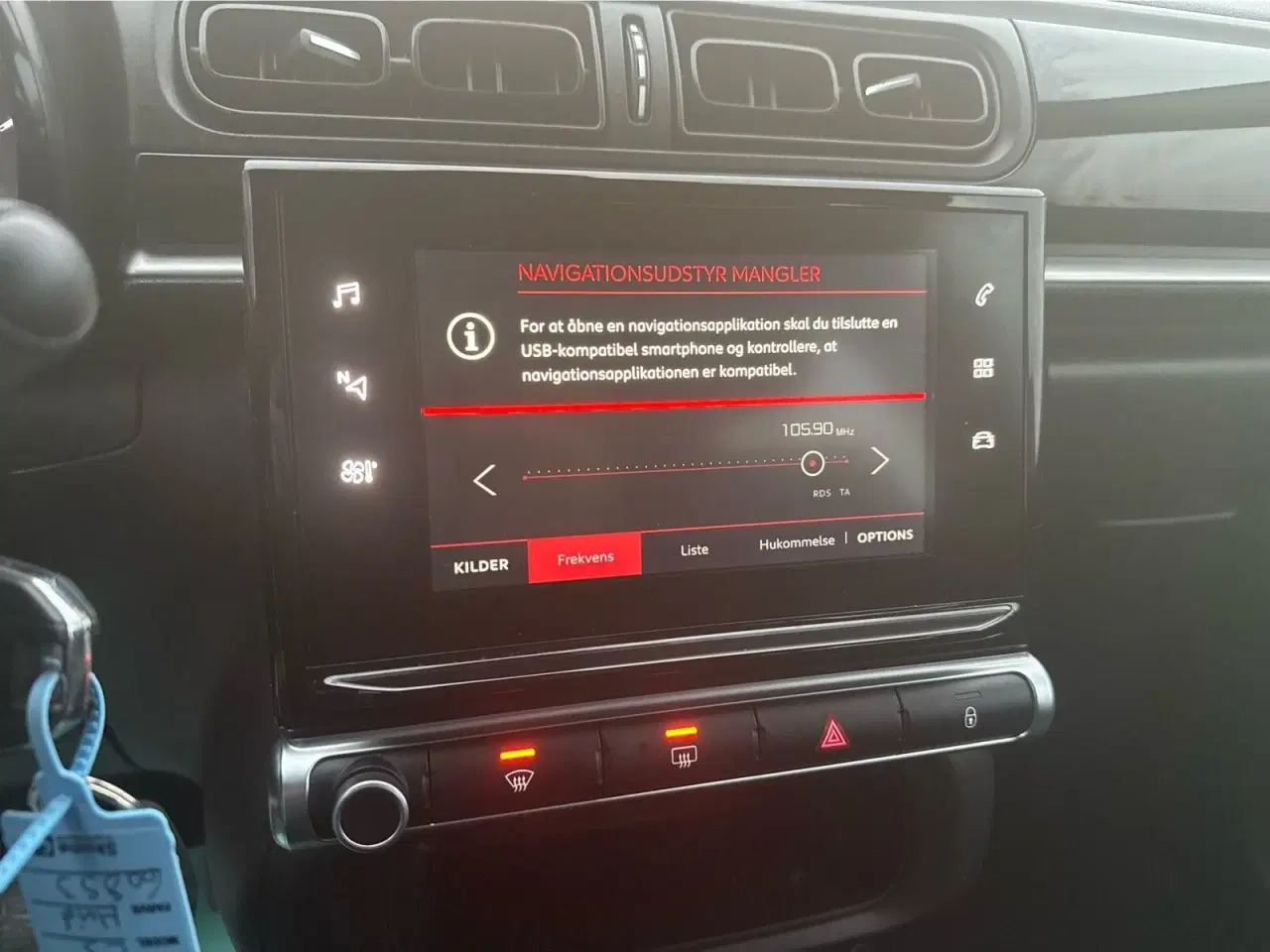 Billede 11 - Citroën C3 1,6 Blue HDi Extra start/stop 75HK 5d