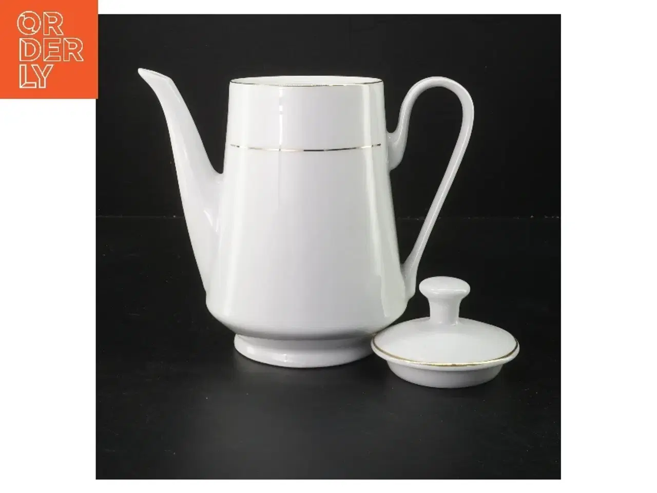 Billede 2 - Kakao/kaffekande med låg (str. 20 cm)