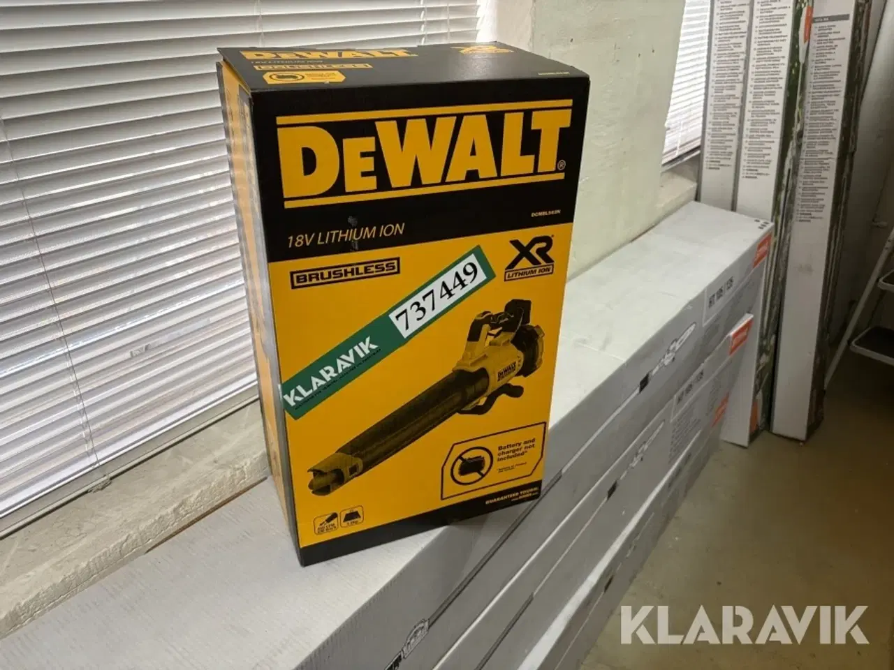 Billede 1 - Løvblæser DeWalt 18V LITHIUM ION