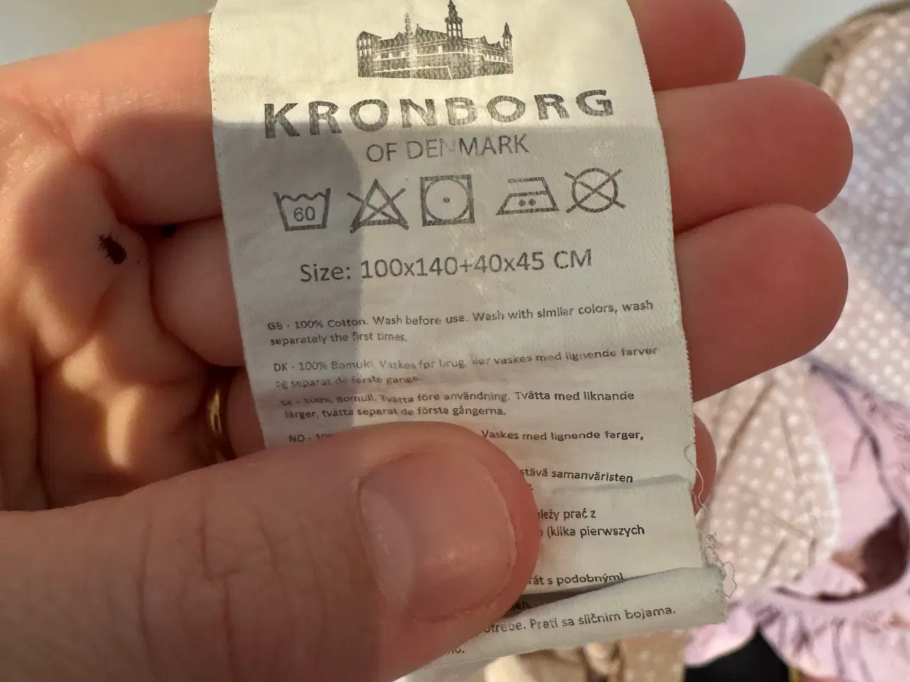 Billede 7 - 2 sæt sengetøj inkl. stræklagen 