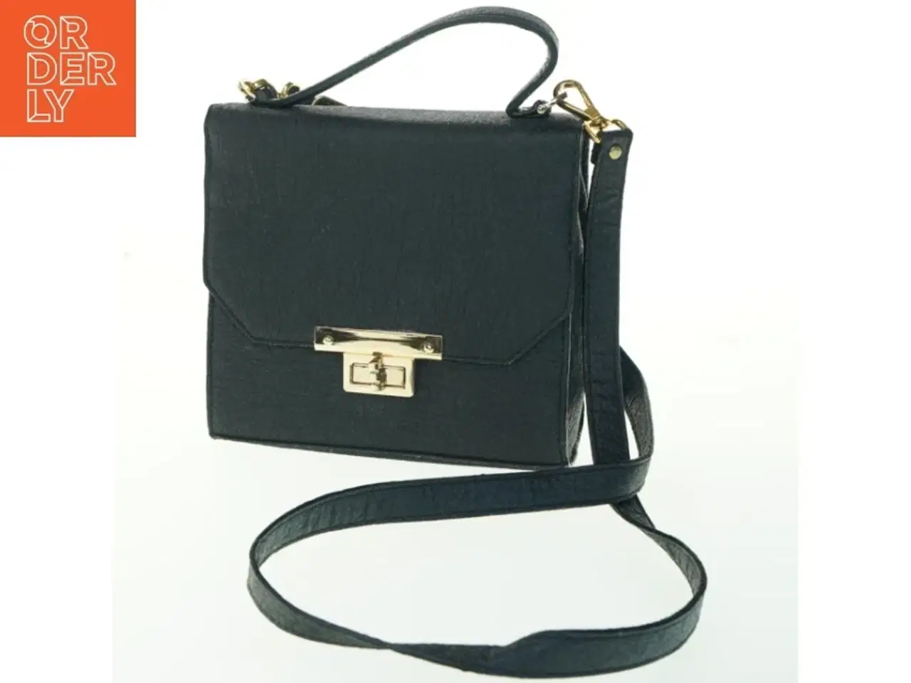 Billede 1 - Sort skuldertaske (str. 19x21 cm)