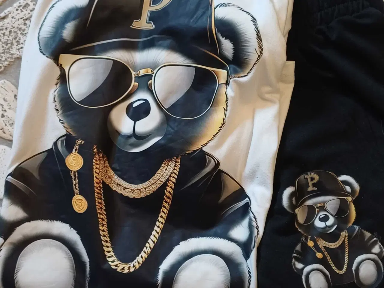 Billede 1 - Bamse t-shirts m. Shorts 