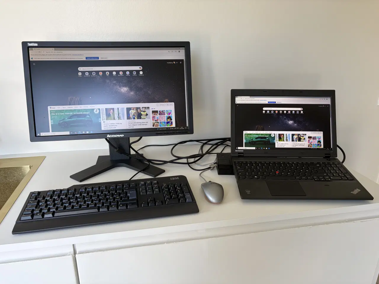 Billede 2 - Lenovo ThinkPad bærbar computer med dockingstation