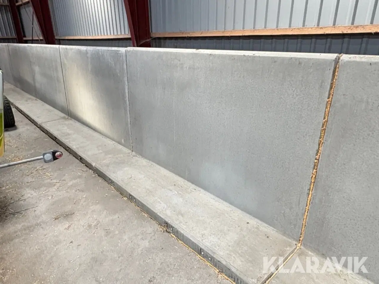 Billede 9 - Beton skillevægge Give Elementer - 45 m i alt, 19 styk