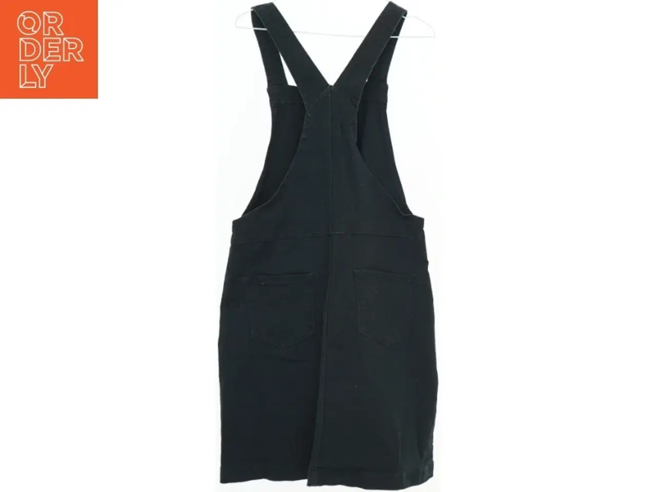 Billede 2 - Sort overall kjole med knapper fra H&M (str. 152)