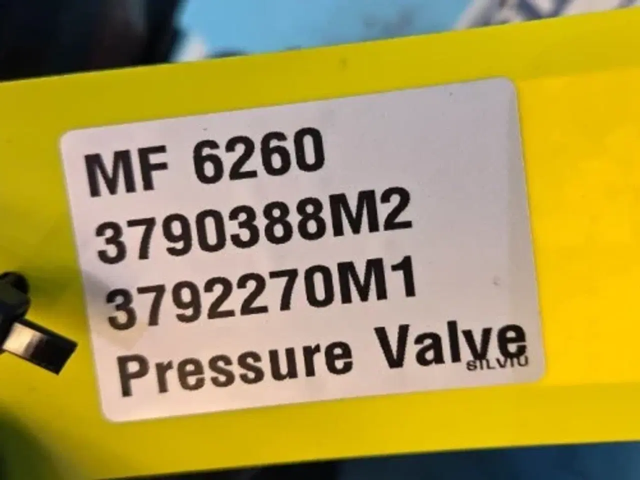 Billede 19 - Massey Ferguson 6260 Trykvalve 3790388M2