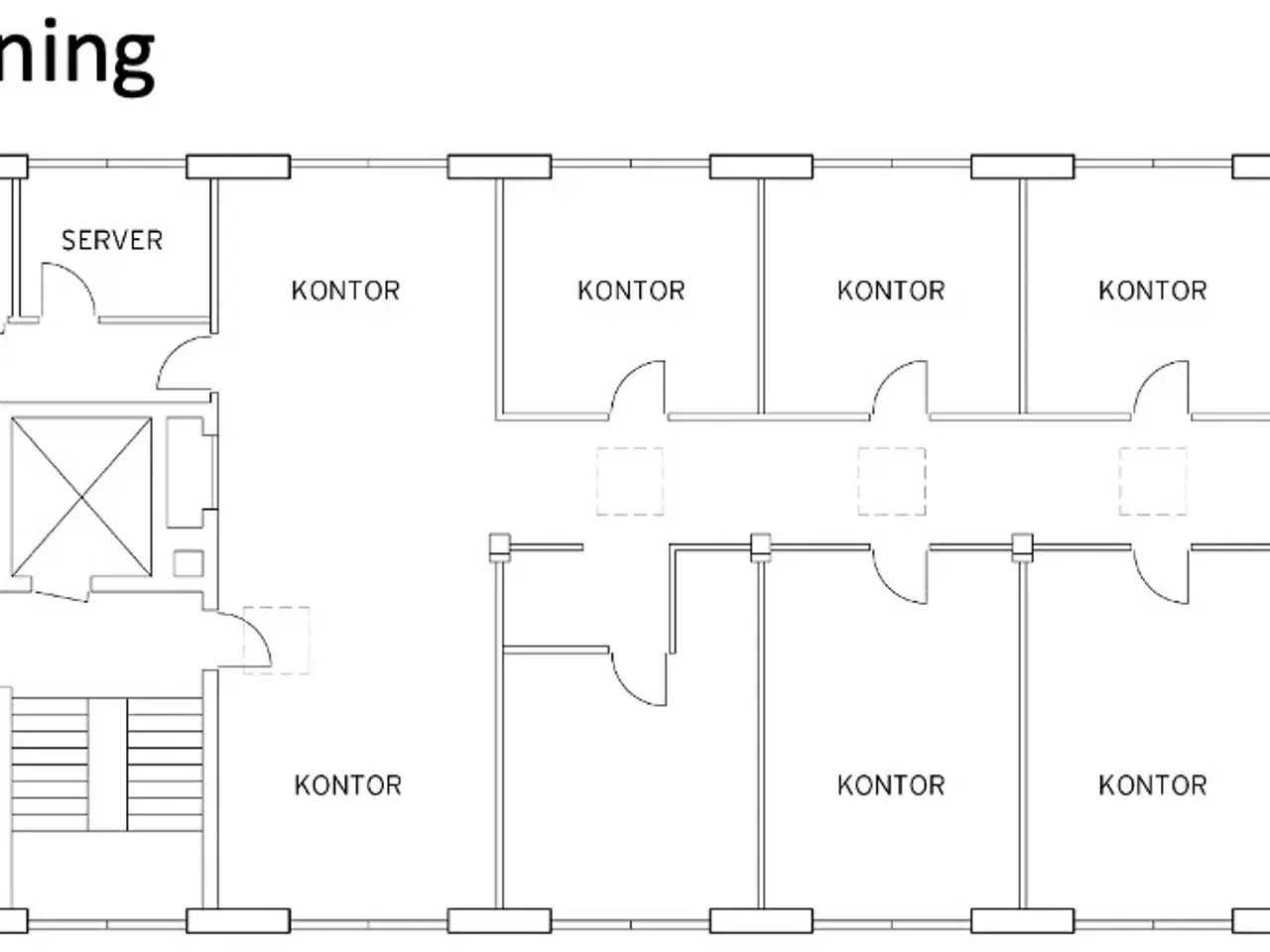 Billede 15 - Nyistandsat kontor i nyrenoveret flerbrugerhus