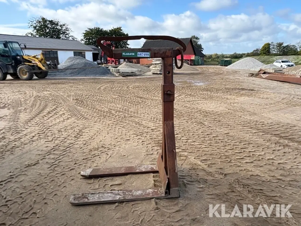 Billede 2 - Pallegafler til kran