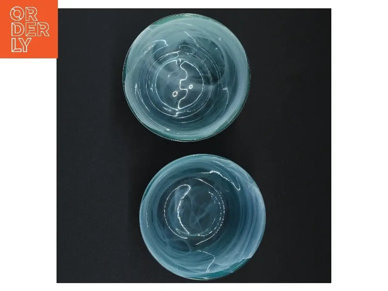 Billede 2 - Glasskåle/blomster krukker (str. 9 x 11 cm)