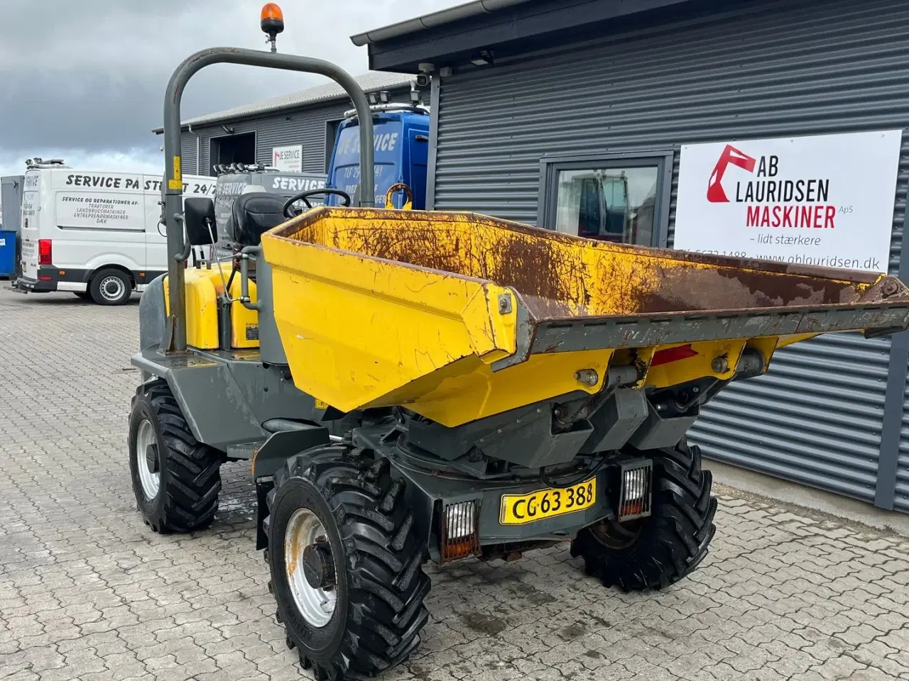 Billede 2 - Wacker Neuson 3001s med svingbar lad