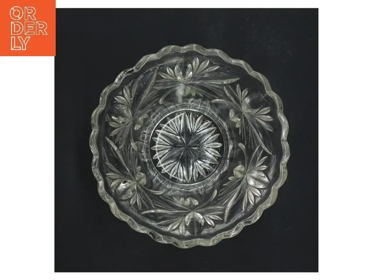 Billede 2 - Gammel glasvase (str. Ø 12,5 cm højde 10 cm)