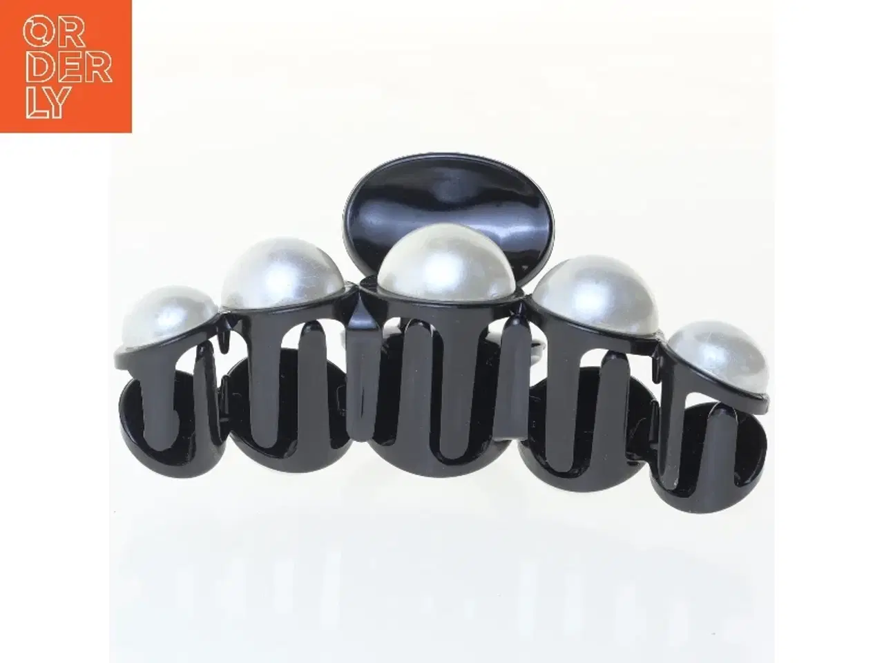 Billede 2 - Hårklemme med perler (str. 10 cm)