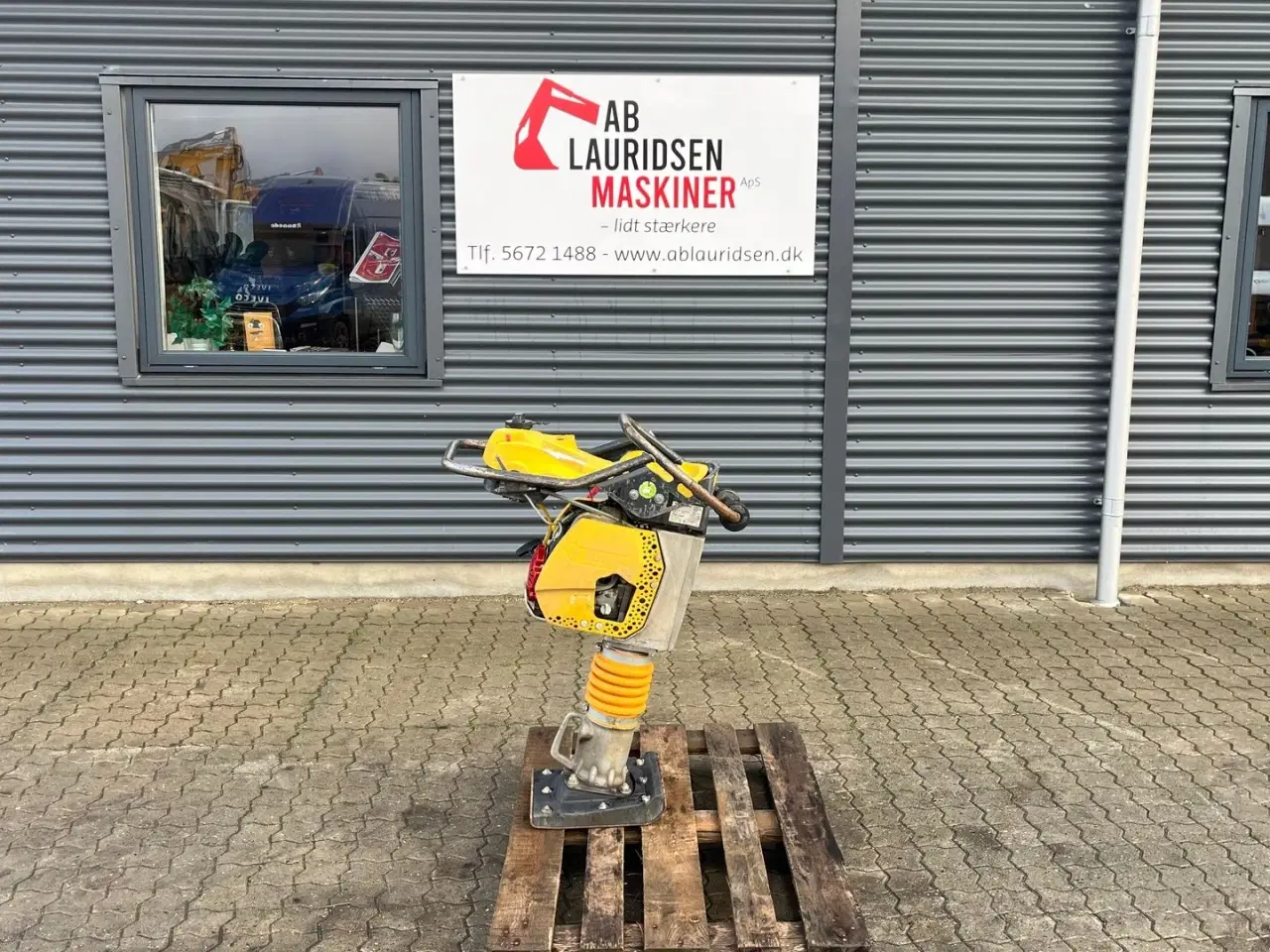 Billede 1 - Bomag BT 60 58kg kvalatits jordloppe