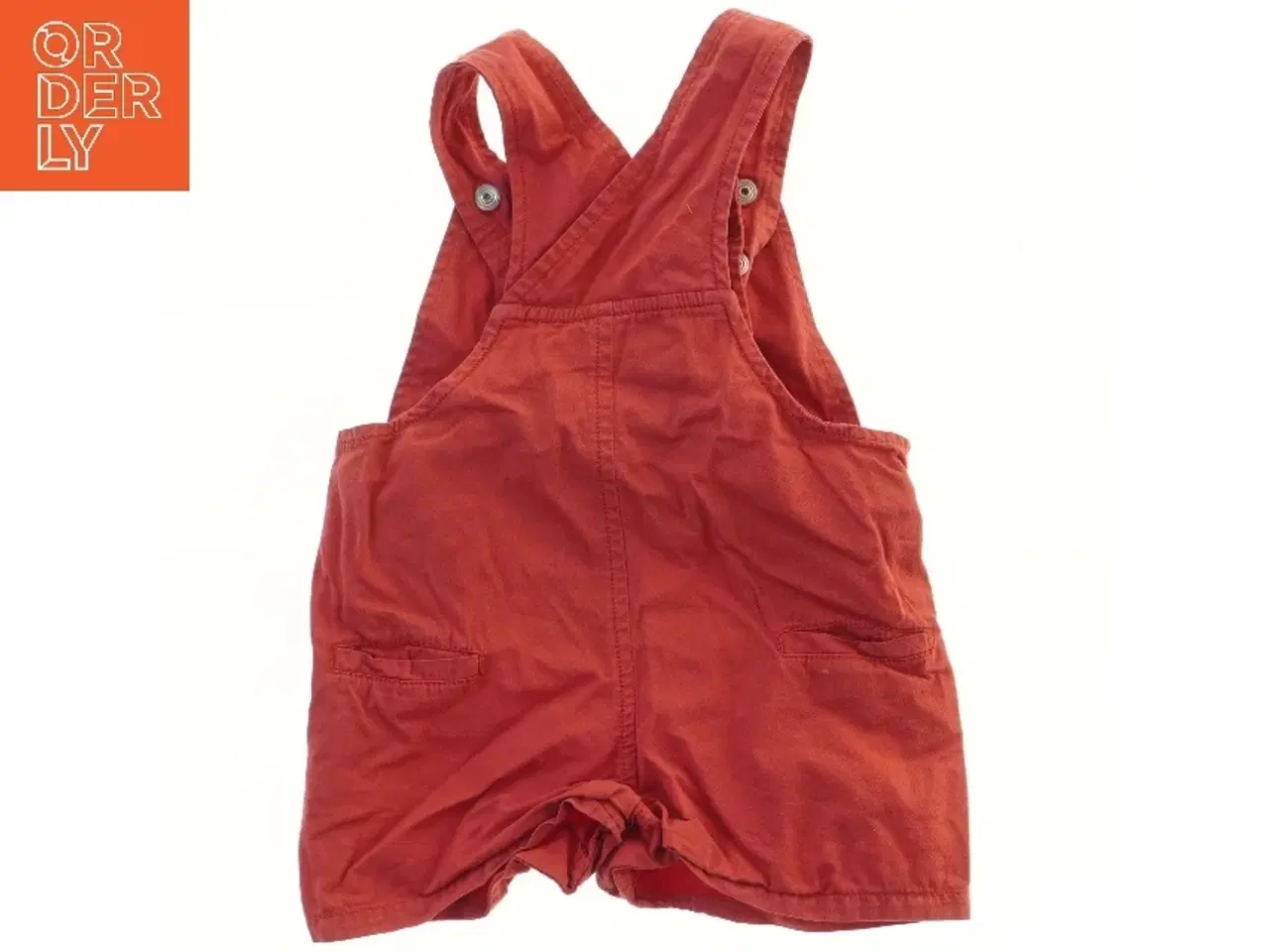 Billede 2 - Klassisk rød kort overalls til børn (str. 86)