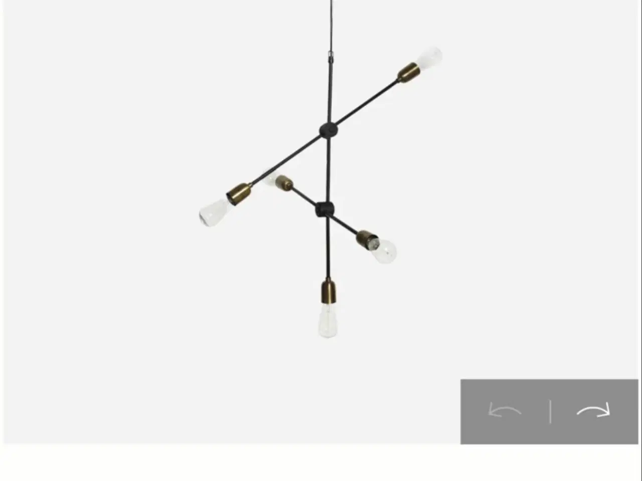 Billede 1 - house doctor lampe molecular messing