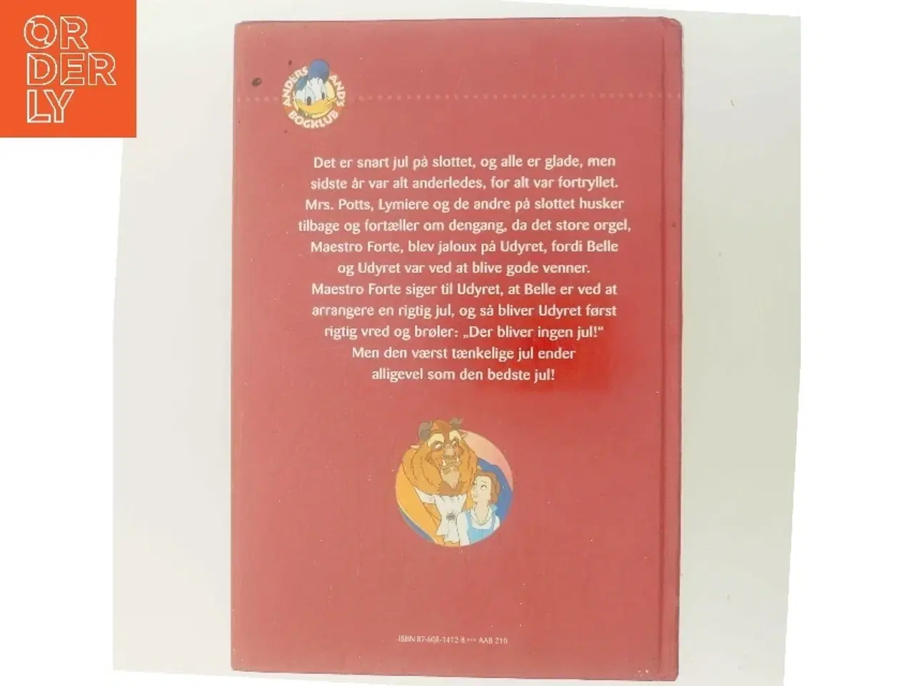 Billede 3 - Den Fortryllede Jul: Skønheden og Udyret af <Bogens forfattere< (Bog)