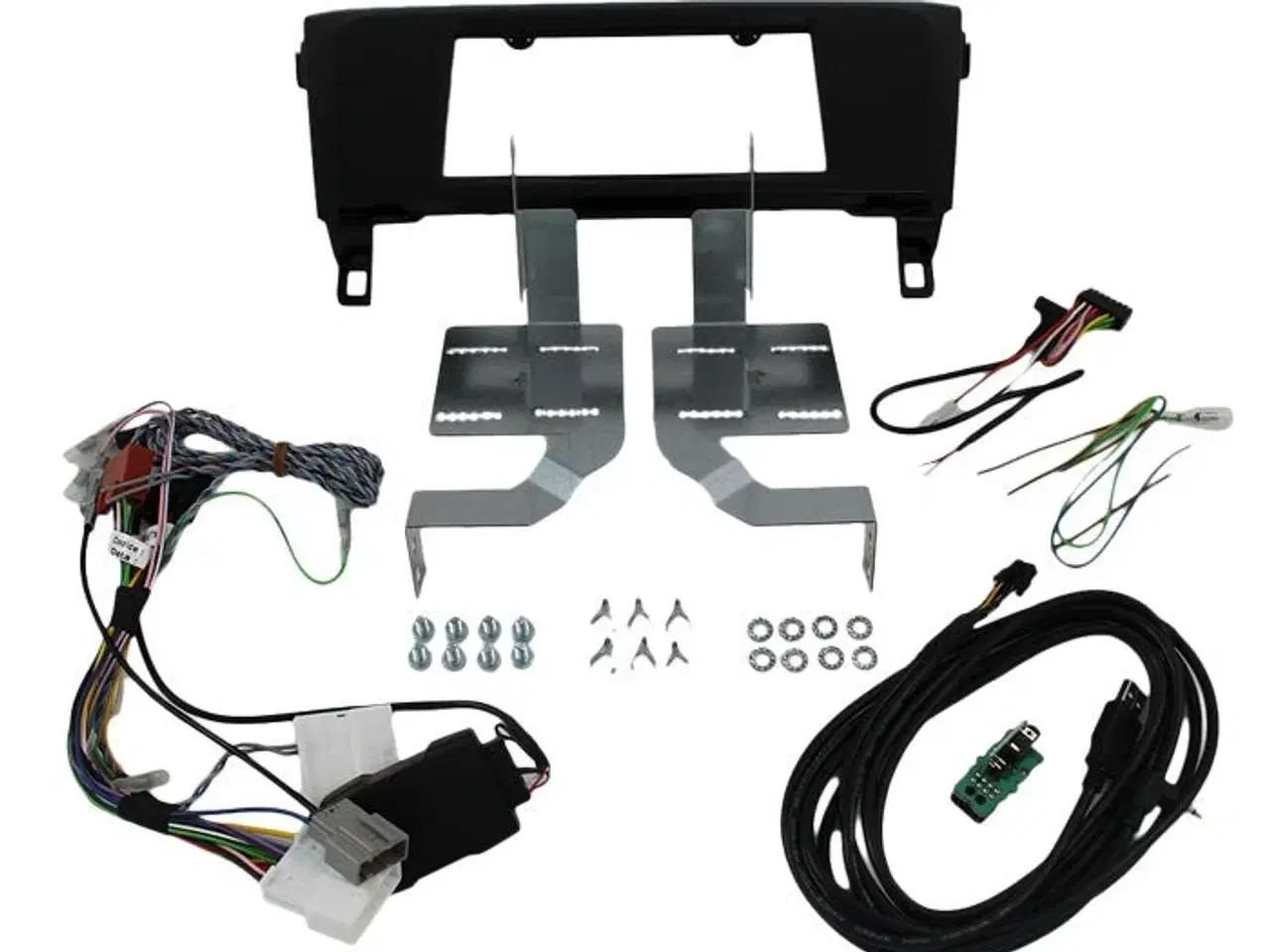 Billede 1 - 2-DIN kit Nissan Qashqai II J11 2014-  sort