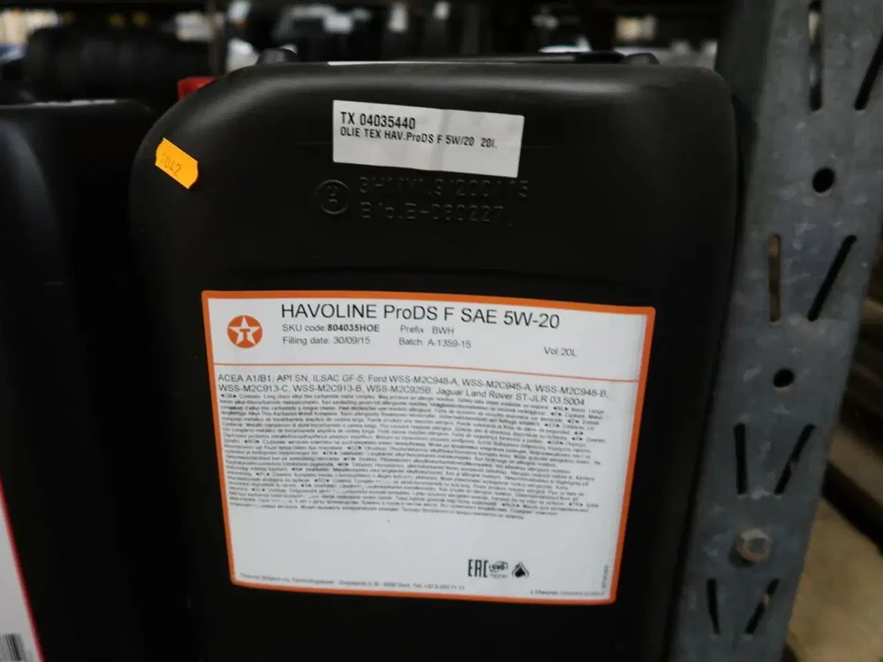 Billede 4 - 20 liter gearolie TEXACO Texamatic 7045E