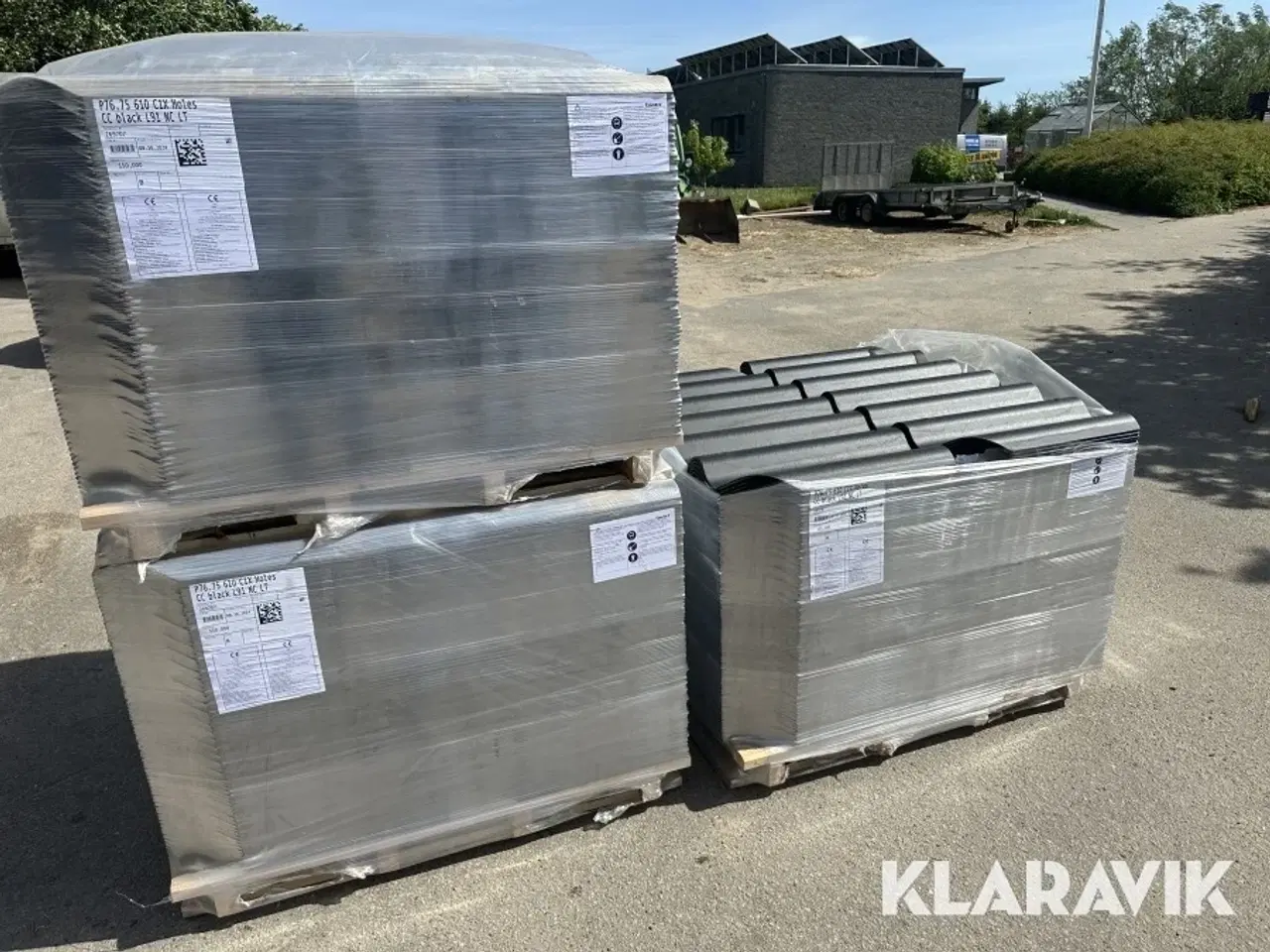 Billede 9 - Bølgeplader Euronit 702 HJ/HU sort – 450 styk