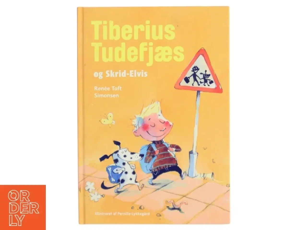 Billede 1 - Tiberius Tudsefjæs og Skrid-Elvis børnebog fra Politikens Forlag