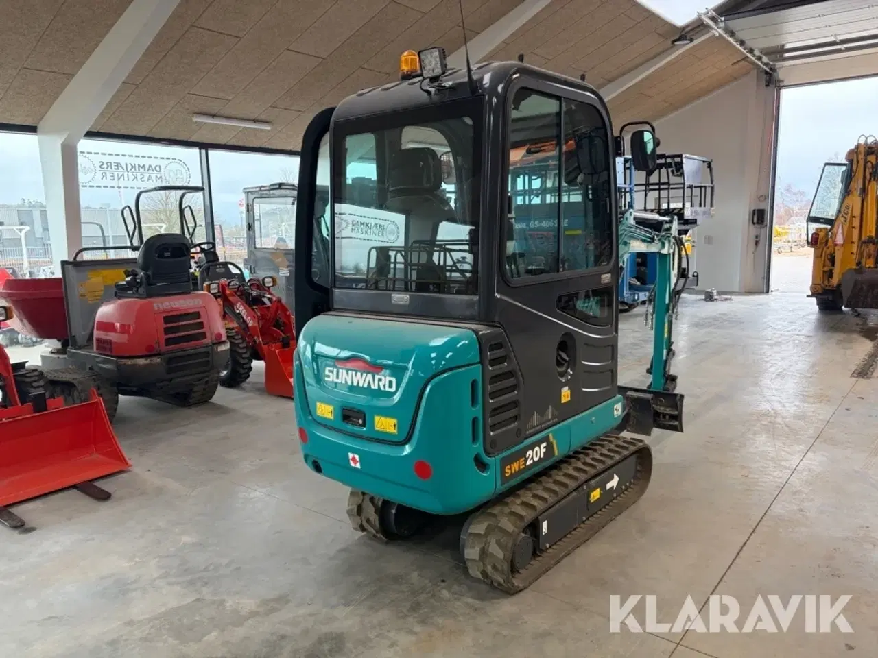 Billede 5 - Minigraver Sunward SWE 20F