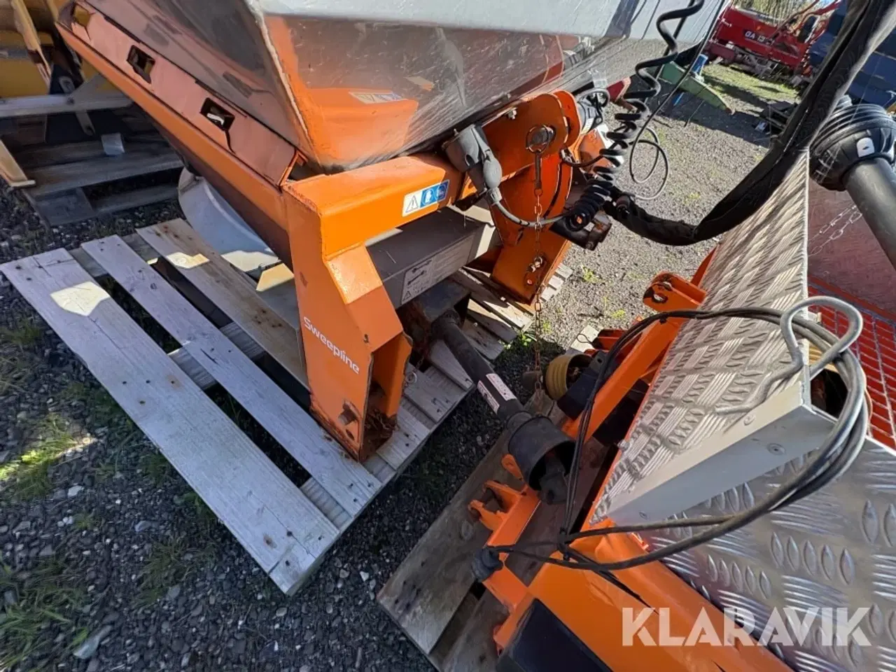 Billede 9 - Gødningsspredere Cosmo 800/1000 rustfri beholder