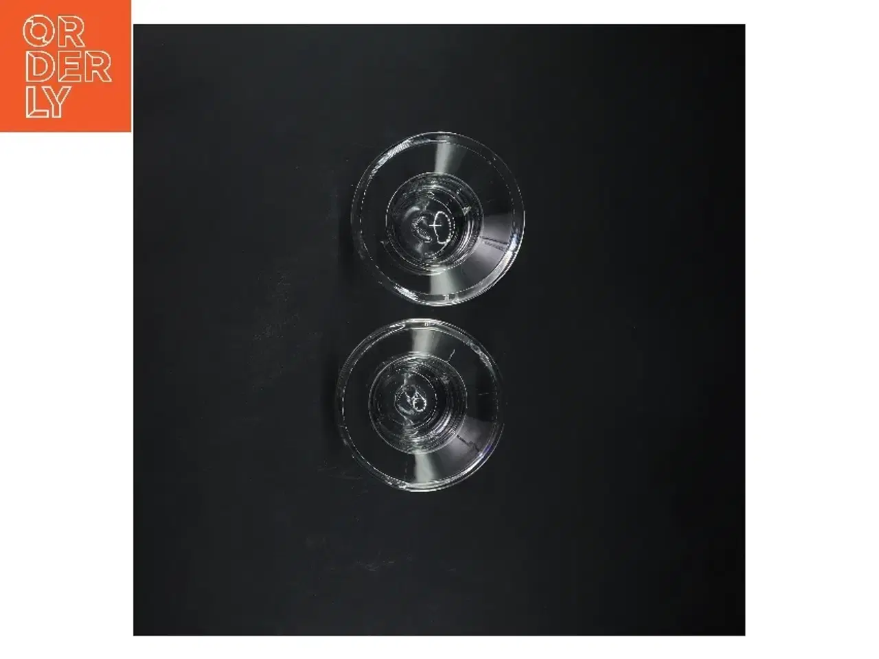 Billede 3 - Sæt med to glas lysestager fra Rosendahl (str. Ø 11 cm)