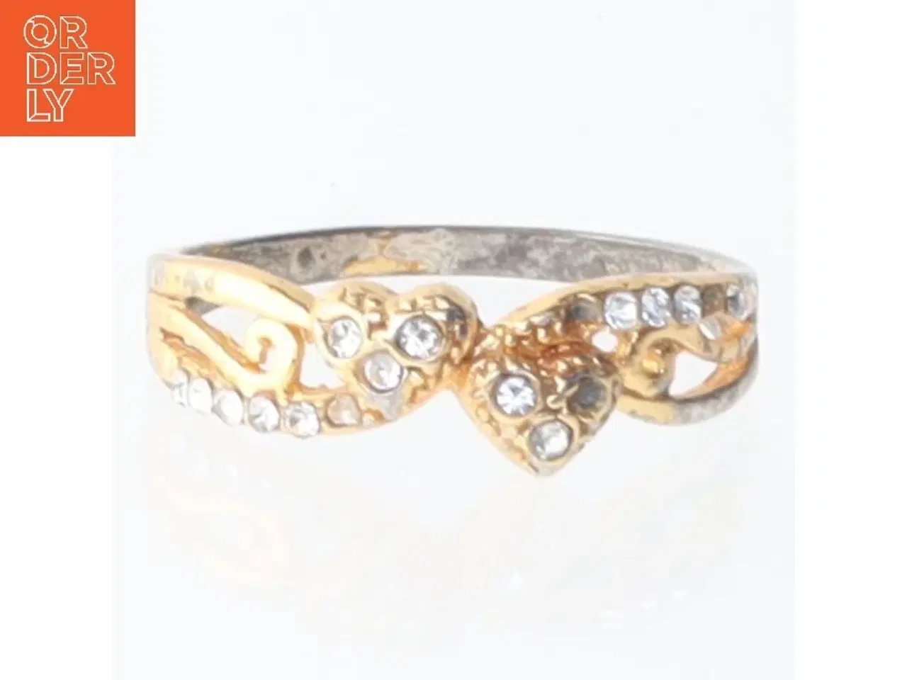 Billede 3 - Ringe med smykkesten (str. 56 mm)