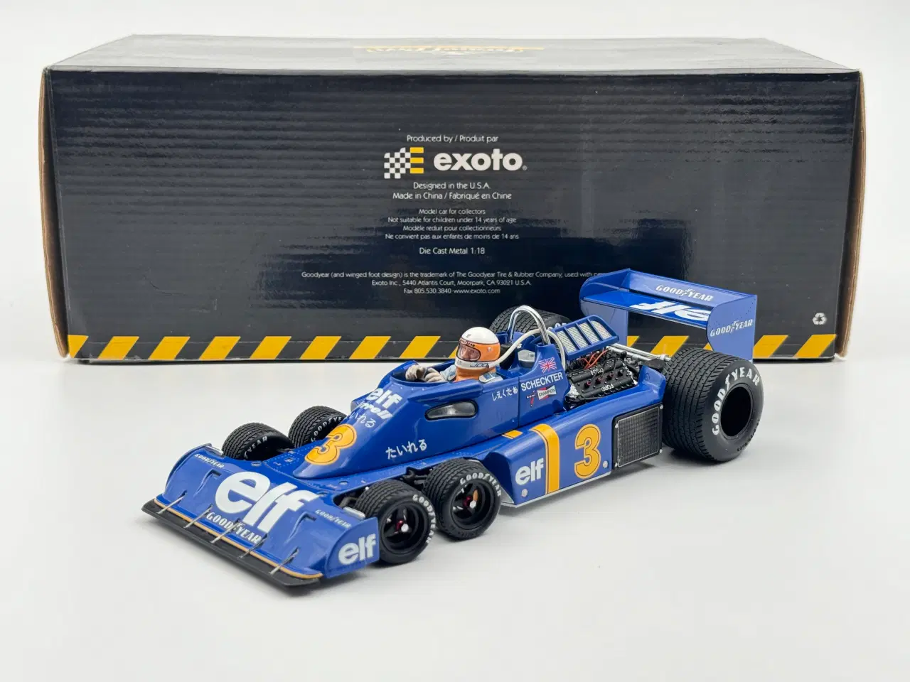 Billede 1 - 1976 Tyrrell-Ford 007 P34 Cosworth - 1:18
